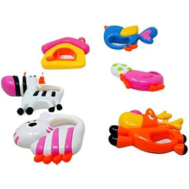 6 Pcs Cute Rattle Set For Toddlers